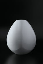 Load image into Gallery viewer, Akihiro Maeta - 001 White Porcelain Faceted Vase
